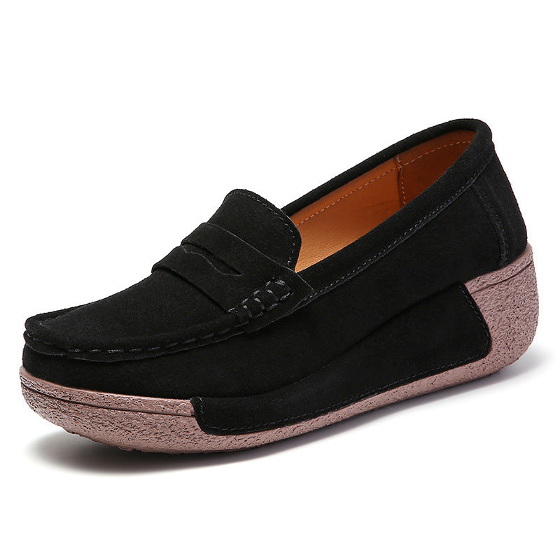 Damen Komfortable Slip-On Sneakers mit anpassungsfähiger Sohle EB