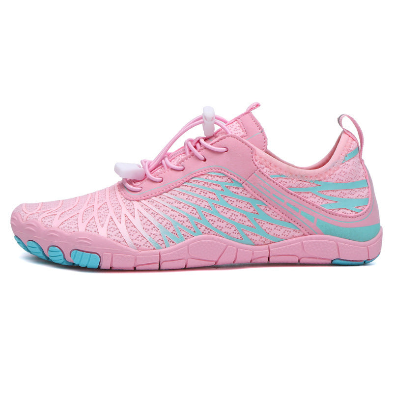 Unisex nan ultraleichter Barfuß-Wasserschuh mit rutschfester Laufsohle und Kordelzugverschluss EB