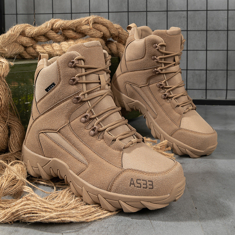 Herren Multifunktionale Tactical-Boots mit hohem Knöchelschutz und rutschfester Sohle EB