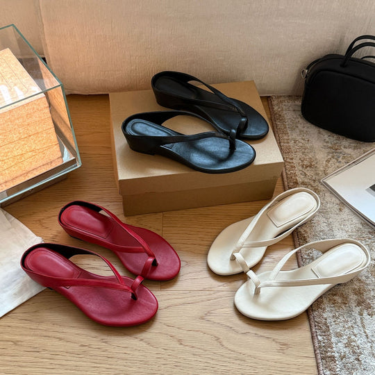 Damen Bequeme Flip-Flops mit ergonomischer Fußbettgestaltung EB