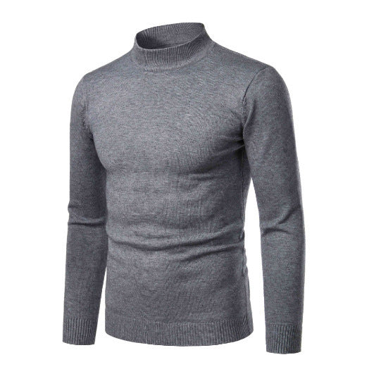 Herren Rollkragenpullover aus hochwertigem Strickmaterial EB