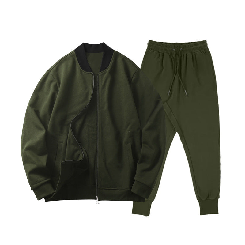 Herren Sportliches Freizeit-Set mit elastischem Bund und funktionalen Taschen EB