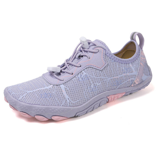 Damen Sportliche Aqua-Schuhe mit rutschfester Sohle und elastischem Schnellschnürsystem EB