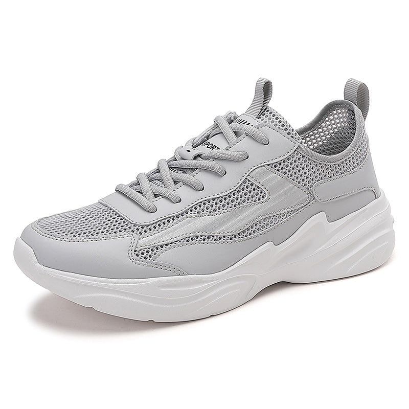 Damen Sportliche Sneakers mit atmungsaktiver Mesh-Oberfläche EB