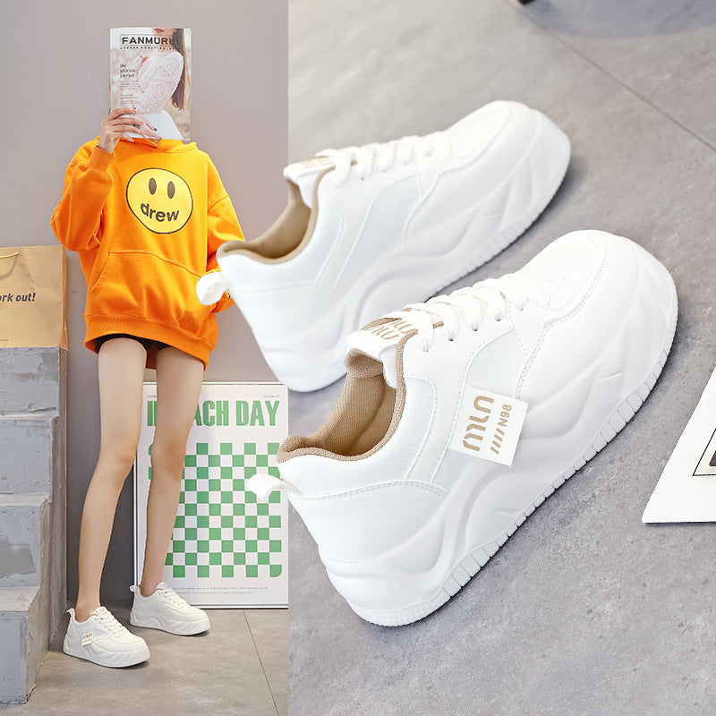 Damen Sportliche Sneaker mit modernem Design und stoßdämpfender Sohle EB