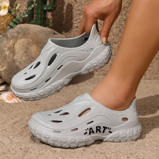 Damen Komfortable Clogs mit Luftlöchern EB
