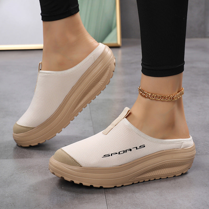 Damen Komfortable Freizeitschuhe mit elastischen Einsätzen EB