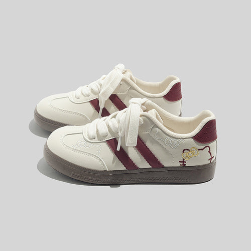 Damen Sportliche Sneakers mit verspieltem Design und hochwertigem Obermaterial EB