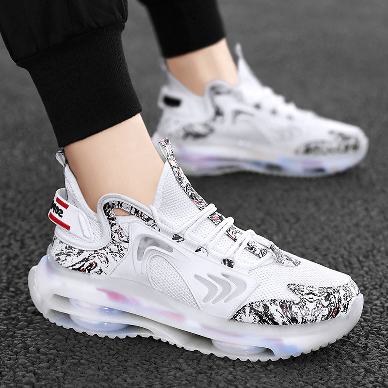 Damen Sportliche Sneaker mit atmungsaktiver Mesh-Oberfläche und innovativem Dämpfungssystem EB