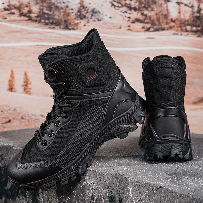 Damen taktische Outdoor-Wanderschuhe mit rutschfester Sohle und atmungsaktivem Obermaterial EB
