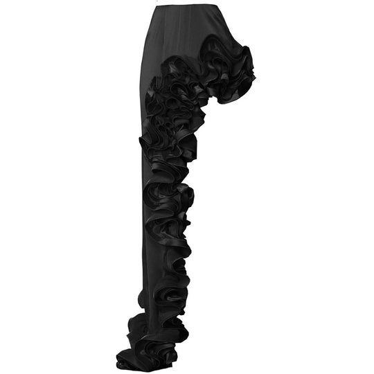 Damen auffälliges Badeanzug und Palazzo-Hose Set EB