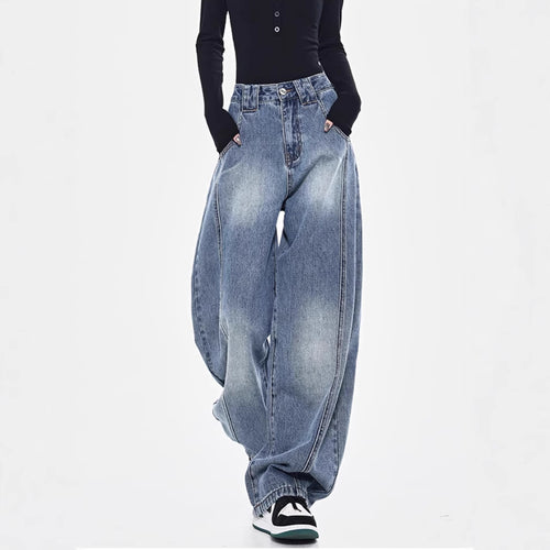 Damen Oversize Jeanshose EB