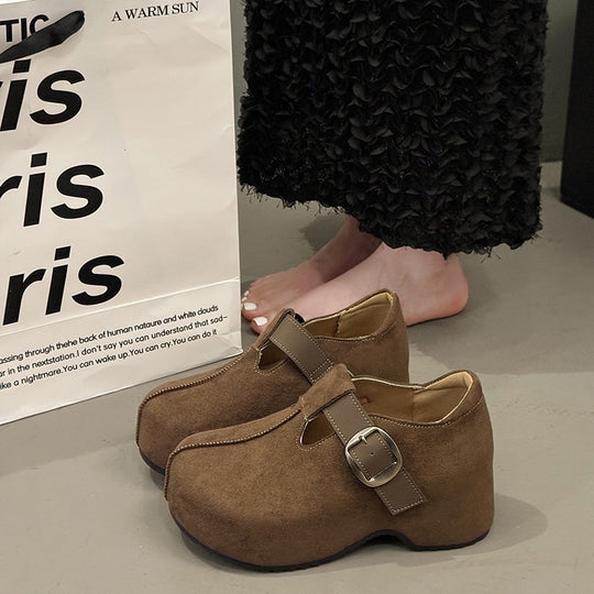 Damen Clogs mit modischem Riemen und bequemer Innensohle EB