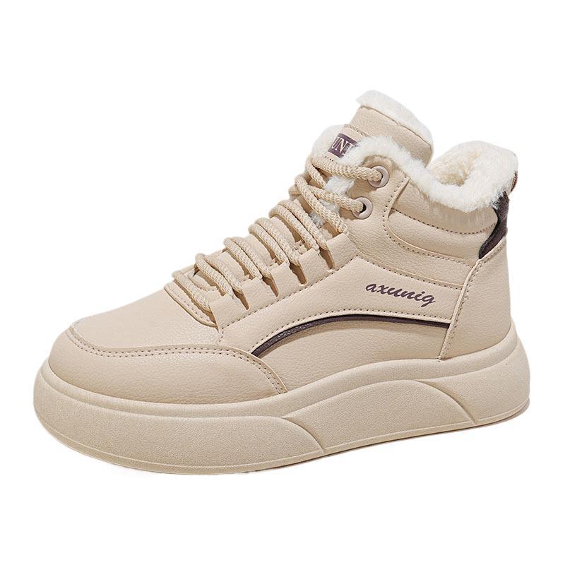 Damen Winterliche Sneaker mit wärmendem Innenfutter und rutschfester Sohle EB