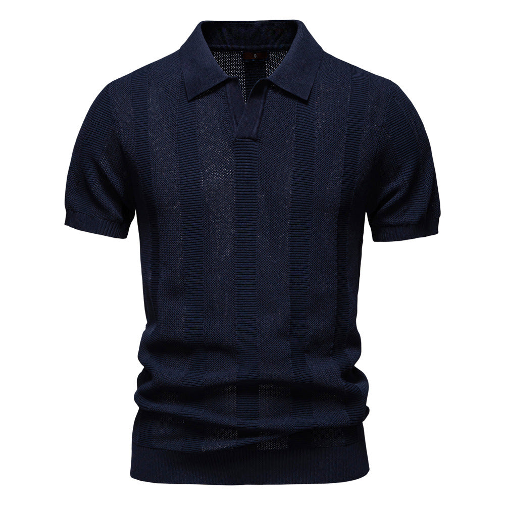 Herren Poloshirt mit strukturiertem Design und hochentwickeltem Tragekomfort EB
