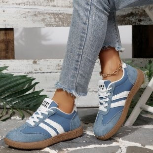 Damen Sportliche Retro Sneakers EB