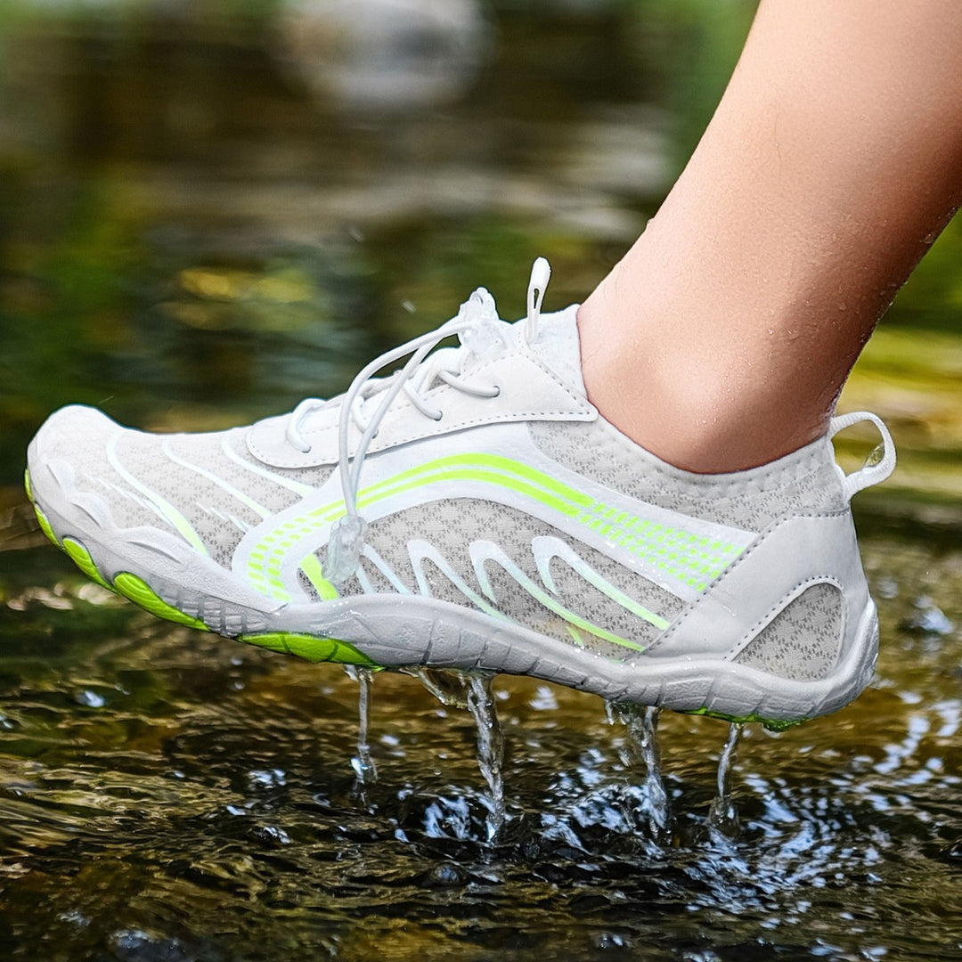 Damen Aqua-Schuhe mit elastischem Schnellschnürsystem und rutschfester Sohle EB