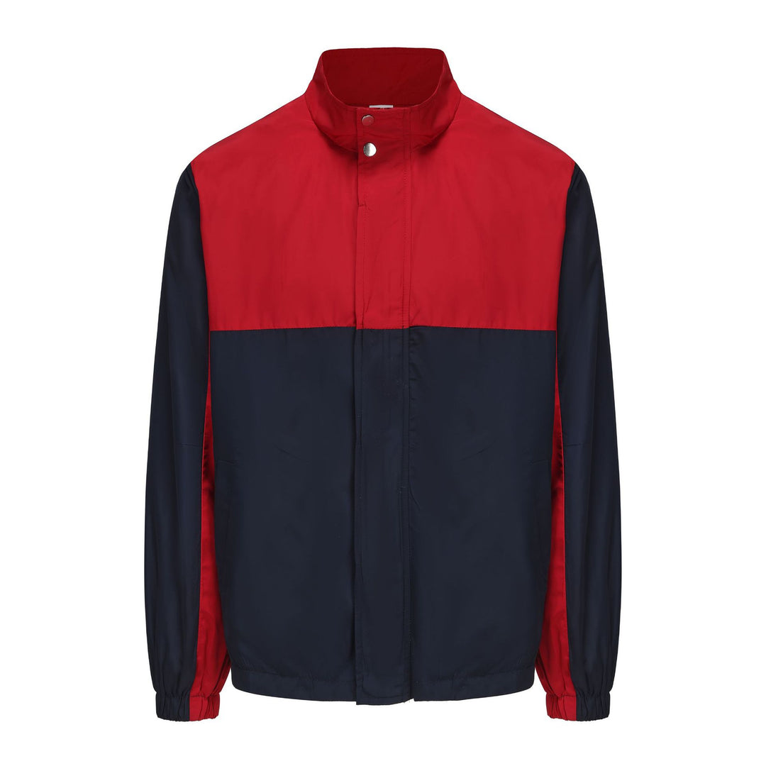 Herren sportliche Freizeitjacke mit modernem Stehkragen und praktischen Taschen EB