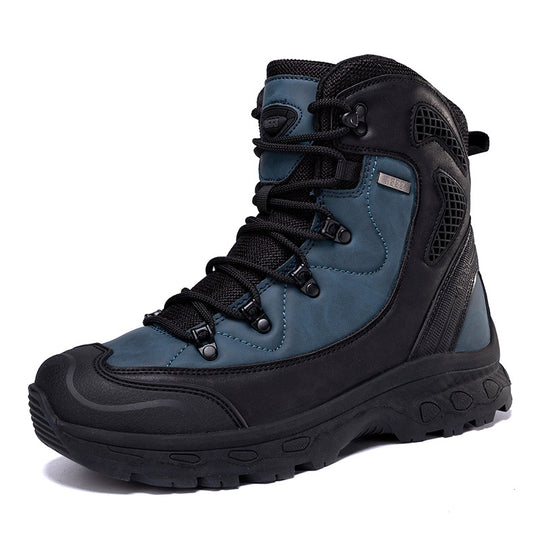 Herren Hochwertige Trekkingstiefel mit atmungsaktiver Membran und rutschfester Sohle EB