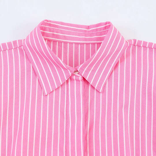 Damen Blusenshirt mit voluminösen Ärmeln und elegantem Schnitt EB
