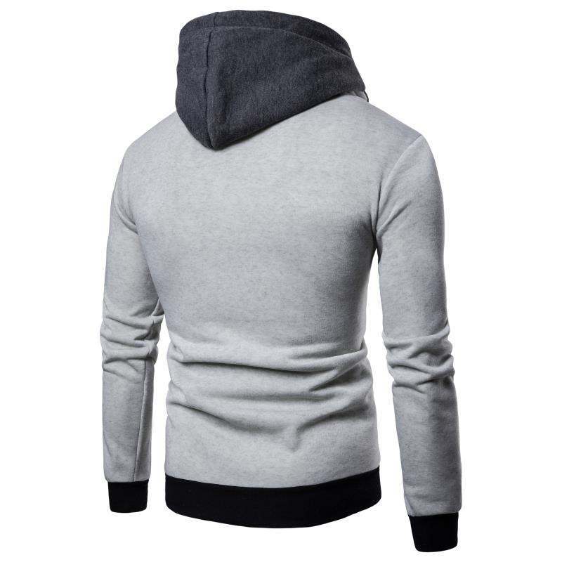 Herren Kapuzenjacke mit innovativem Design und praktischem Reißverschluss EB