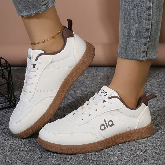 Damen Komfortable Freizeitsneaker mit atmungsaktiver Oberfläche und rutschfester Sohle EB