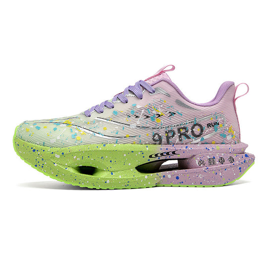 Damen Leuchtende Lauf-Sneaker mit atmungsaktivem Obermaterial und stoßdämpfender Sohle EB