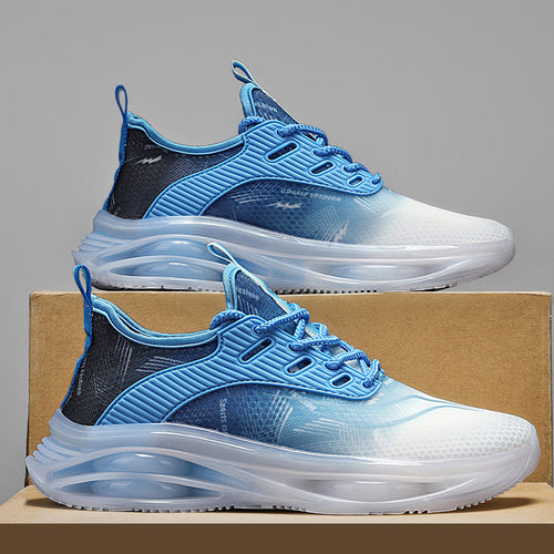 Damen Sportliche Leichtgewicht Sneakers mit atmungsaktivem Obermaterial EB