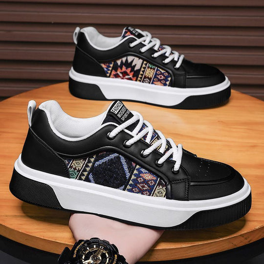 Damen Sneakers im Ethno-Style mit robustem Design für den Alltag EB
