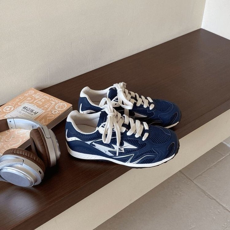 Damen Sportschuhe mit atmungsaktivem Mesh-Obermaterial und dämpfender Sohle EB