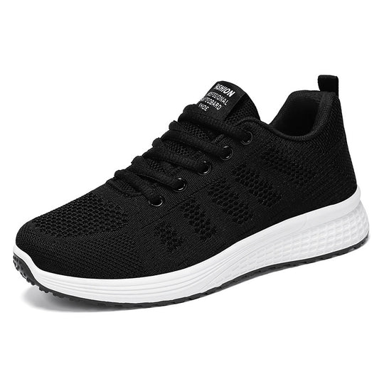 Damen Sportliche Sneaker mit atmungsaktivem Obermaterial und ergonomischer Dämpfung EB