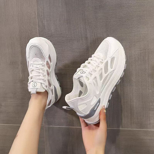 Damen Sportliche Mesh-Laufschuhe mit dämpfender Sohle und optimaler Atmungsaktivität EB