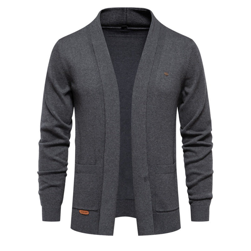 Herren lässiger V-Ausschnitt Cardiagan EB
