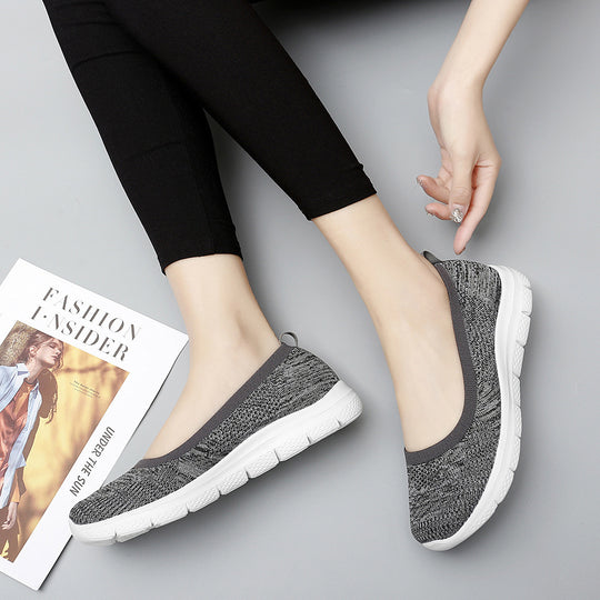 Damen Bequeme Strick-Slippers für Alltag und Freizeit EB