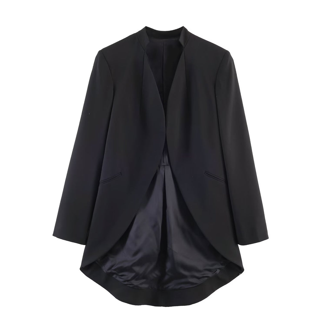 Damen elegante Stoffhose mit weitem Bein und optimierter Passform EB