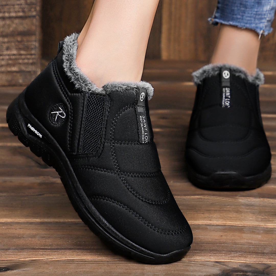 Damen Sneaker mit Warmfutter und elastischem Einschlupf EB