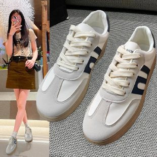 Damen Sportliche Sneakers mit rutschfester Sohle und atmungsaktiver Oberflächenstruktur EB
