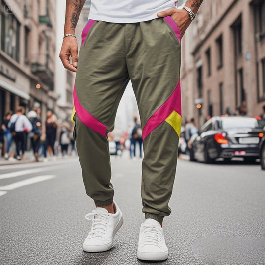 Damen Futuristische Chaps-Hose Schnallen-Gürtel