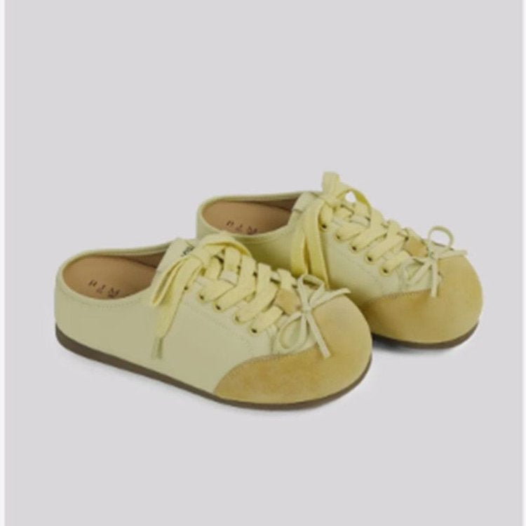 Damen bequeme Slip-On Sneakers mit individuellem Schnürsystem EB