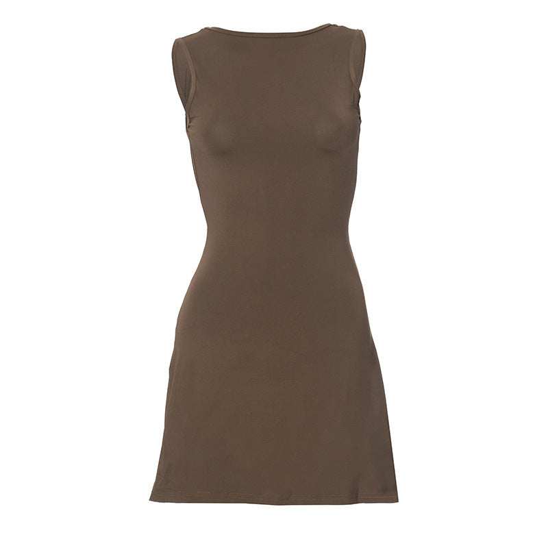 Damen Figurbetontes Kurzkleid EB