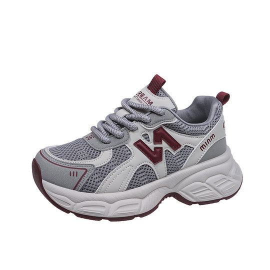 Damen Sportliche Sneakers mit atmungsaktiven Mesh-Einsätzen und dämpfender Sohlentechnologie EB