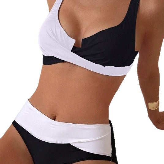 Damen Sportlicher Bikini mit innovativem Wickel-Design EB