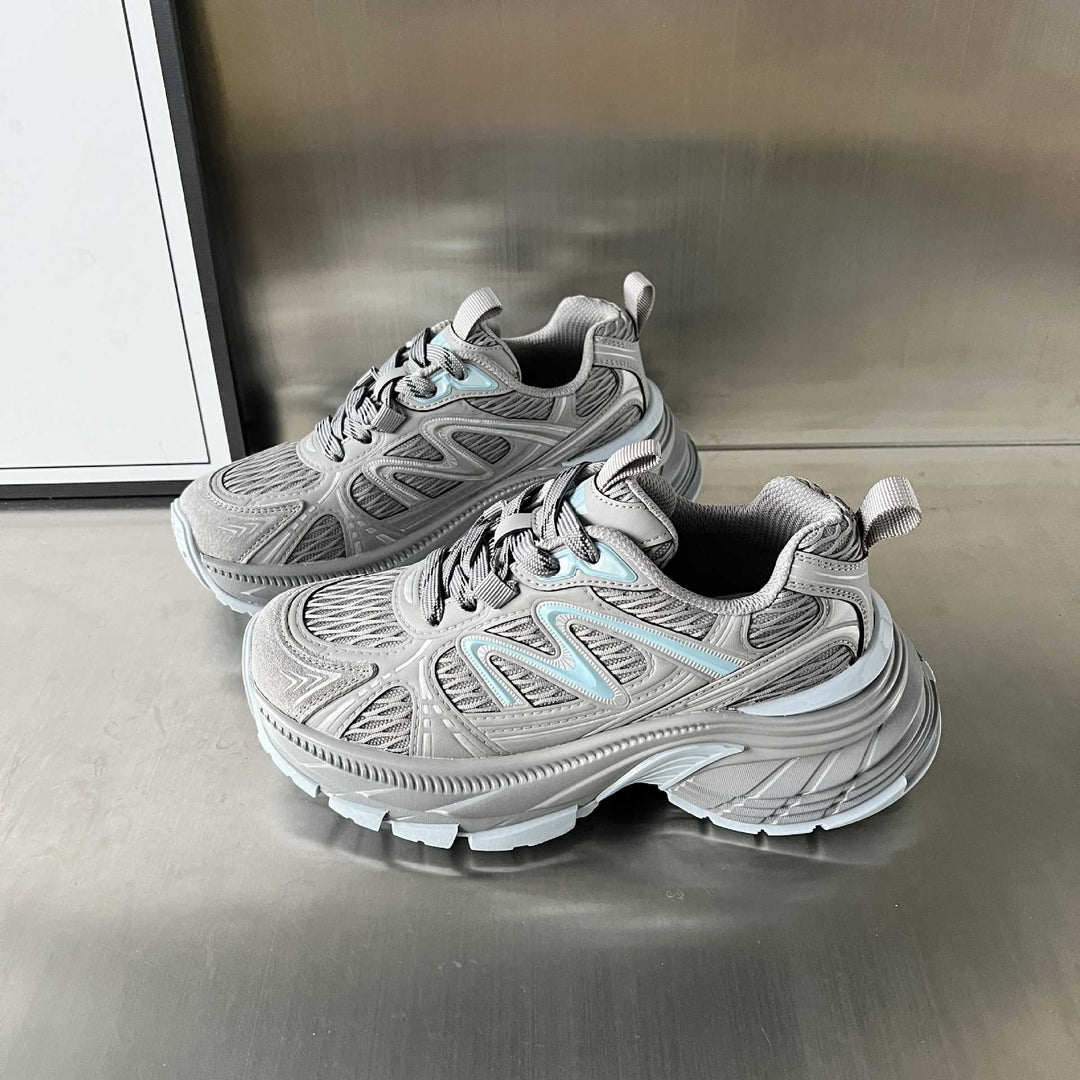 Damen Sportlich-dynamische Sneakers mit atmungsaktivem Obermaterial und ergonomischer Dämpfungstechnologie EB