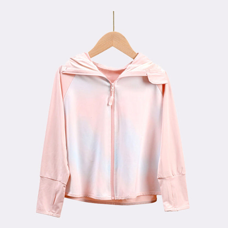 Mädchen Übergangsjacke mit Kapuze und niedlichem Tiermotiv EB