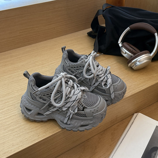 Damen Sneaker mit stoßdämpfender Sohle und atmungsaktivem Obermaterial EB