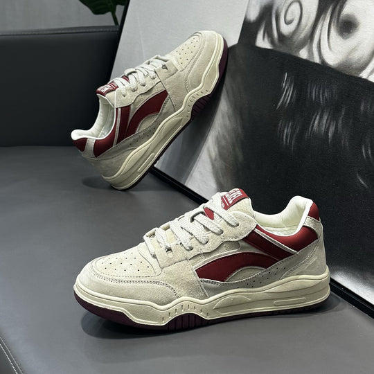 Damen Sportliche Sneaker mit hochwertigem Wildleder und dämpfender Sohle EB