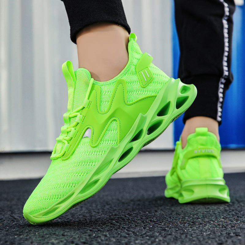 Damen Sportliche Laufschuhe mit innovativer Dämpfungstechnologie und atmungsaktiver Mesh-Oberfläche EB