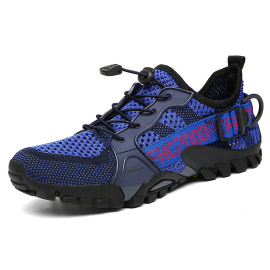 Damen Leichte und flexible Outdoor-Sneaker mit atmungsaktivem Mesh-EB