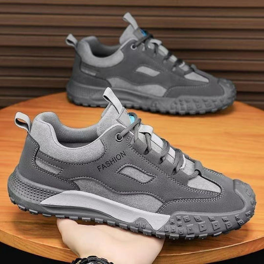 Damen Sportliche Sneakers mit robustem Sohlenprofil und atmungsaktiver Obermaterialstruktur EB