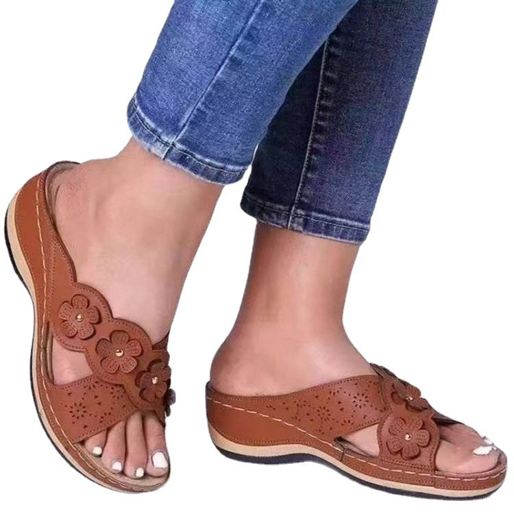 Damen modische Clogs mit verstellbaren Schnallen EB